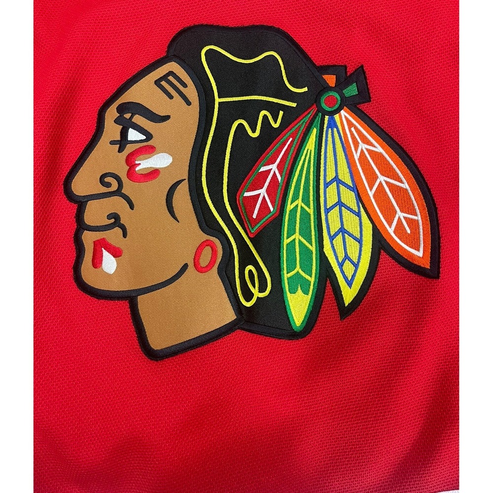 Vintage Chicago Blackhawks Stitched Reebok NHL Hockey Jersey Size Small